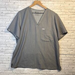 FIGS Technical Collection FW1000 Gray Catarina Scrub Top size XXL